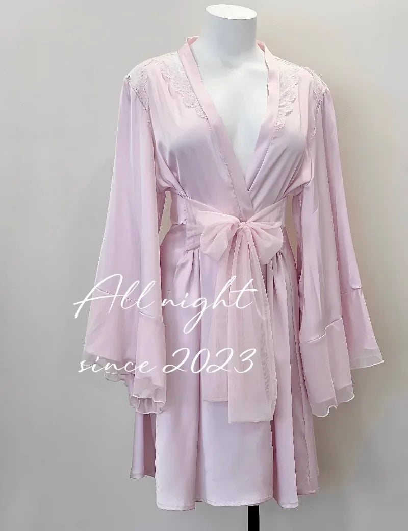 Mesh Backless Nightwear