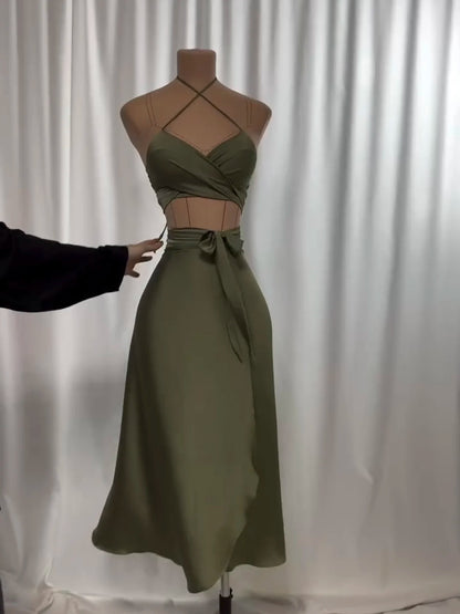 Sexy spice slim-fit skirt suit
