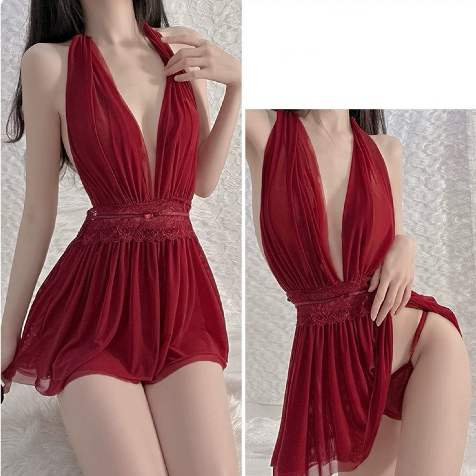 Mesh lace dress